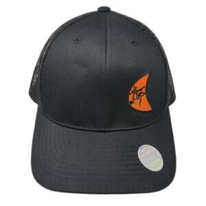 KB ETHOS Classics Snapback Trucker Hat Black One Size Embroidered Logo